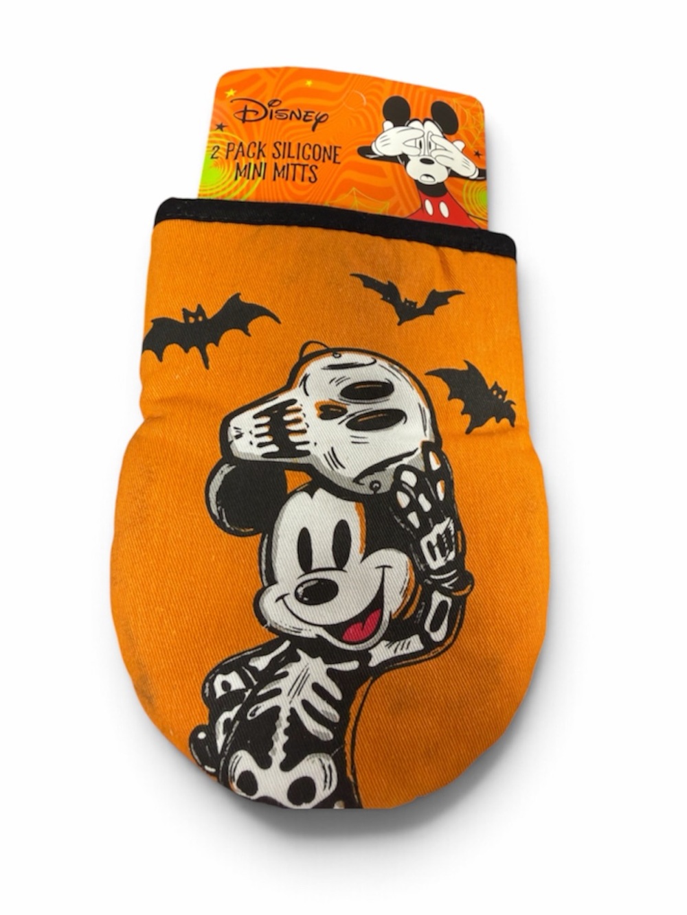 Disney Mickey Mouse Halloween 2 Pack Silicone Oven Mitts
